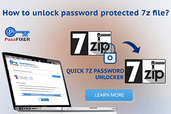 how to unlock password protected 7z file